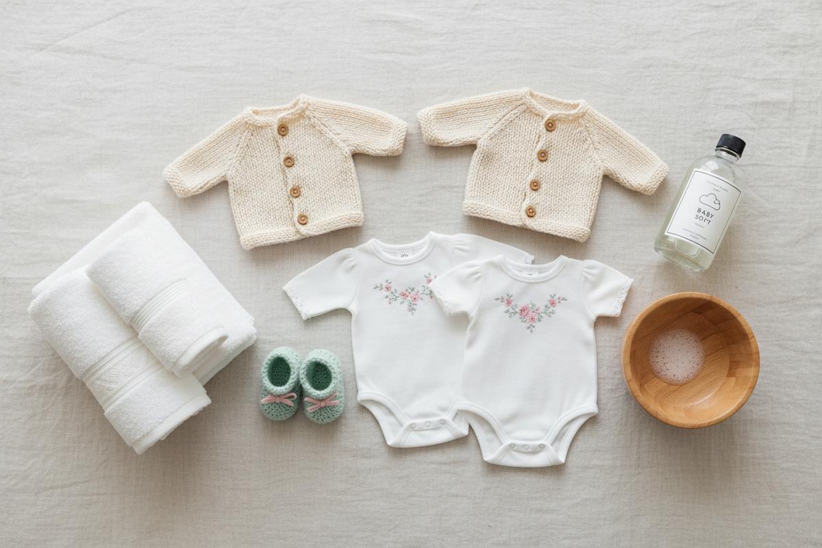 How to Wash Handmade Baby Clothes: A Complete Care Guide